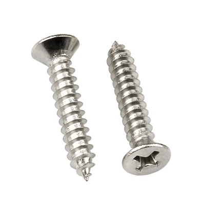 DIN 7982 Countersunk Self Tapping Screws Hardened Zinc Plated factory
